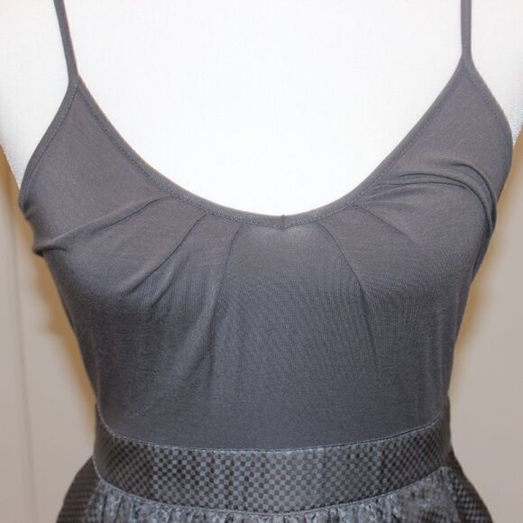 NWT Walter Baker Grey Checks Jacquard Mini Dress Women Size 4 - Picture 4 of 15